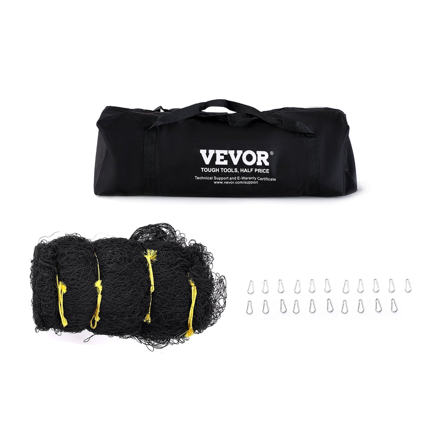 Baseball Batting Net, Professional Softball Baseball Batting Training Net, Training Portable Pitching Cage Netting with Door &amp; Carrying Bag, Heavy Duty Enclosed PE Netting, 70FT (NET ONLY)