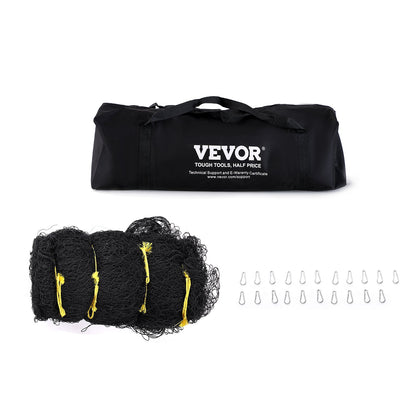 Baseball Batting Net, Professional Softball Baseball Batting Training Net, Training Portable Pitching Cage Netting with Door &amp; Carrying Bag, Heavy Duty Enclosed PE Netting, 70FT (NET ONLY)