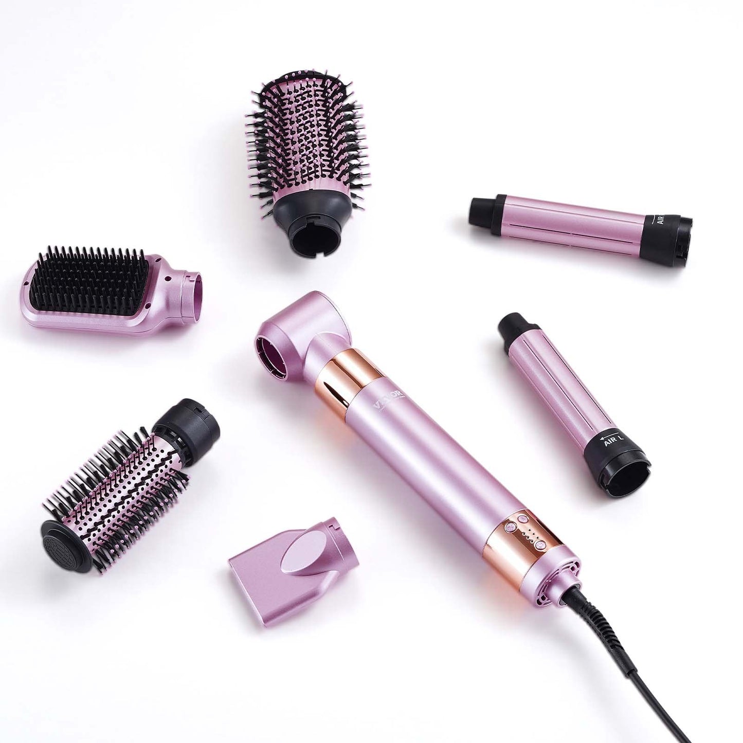Hair Dryer Brush 6-in-1 Multi Hair Styler for Volumizing Styling Curling