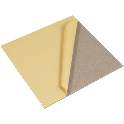 Carpet Tiles Peel and Stick, 18" x 18" Square Self-Adhesive Carpet Floor Tiles, Soft Padded Rugs, Easy Install DIY for Bedroom Living Room Indoor Outdoor (10 Tiles, Light Brown)