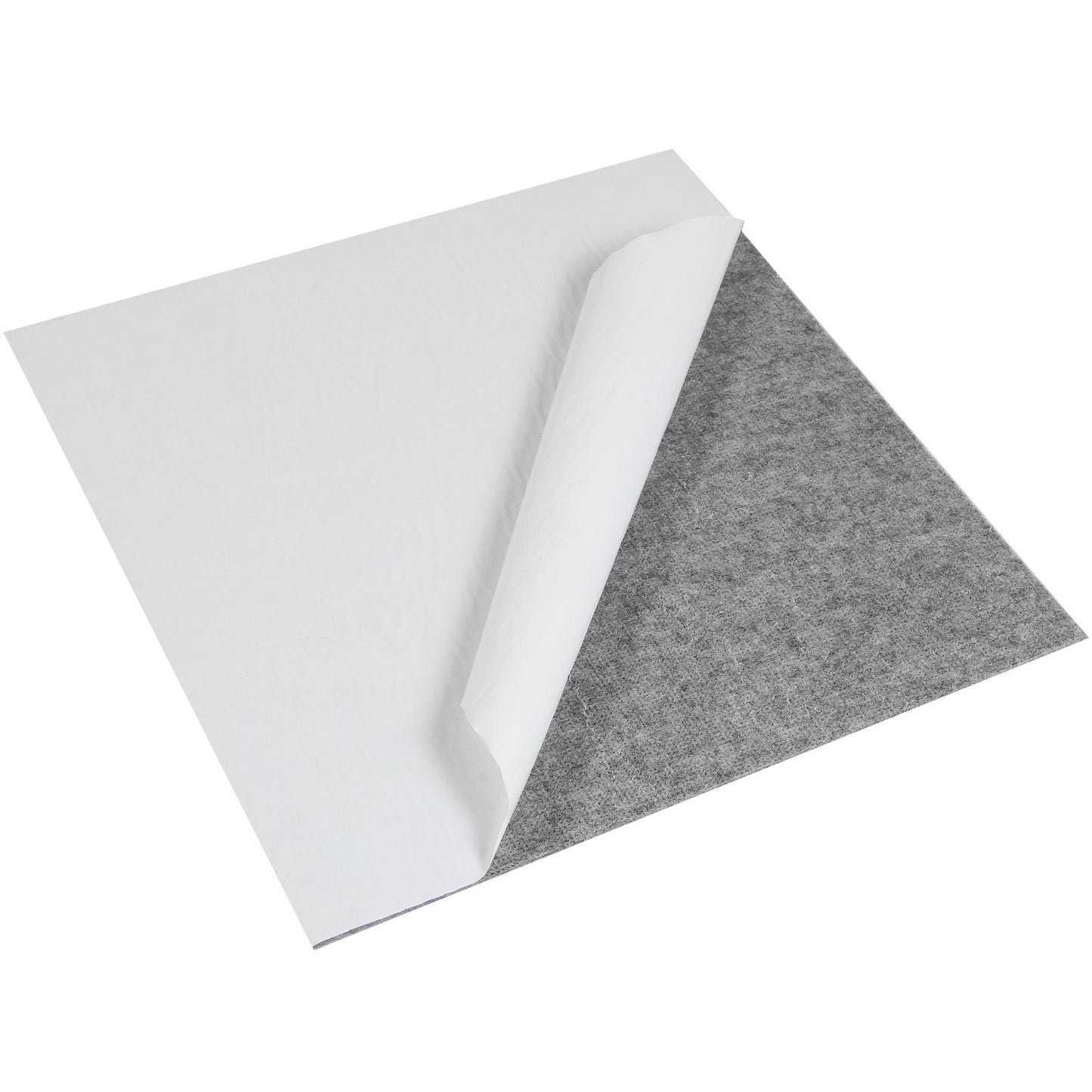 Mattplattor Peel and Stick, 24" x 24" fyrkanter självhäftande matta golvplattor, mjuka vadderade mattor, lättinstallerad DIY för sovrum Vardagsrum inomhus utomhus (9 kakel, ljusgrå)