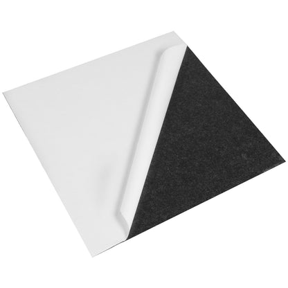 Carpet Tiles Peel and Stick, 24" x 24" Square Self-Adhesive Carpet Floor Tiles, Soft Padded Rugs, Easy Install DIY for Bedroom Living Room Indoor Outdoor (15 Tiles, Charcoal Black)