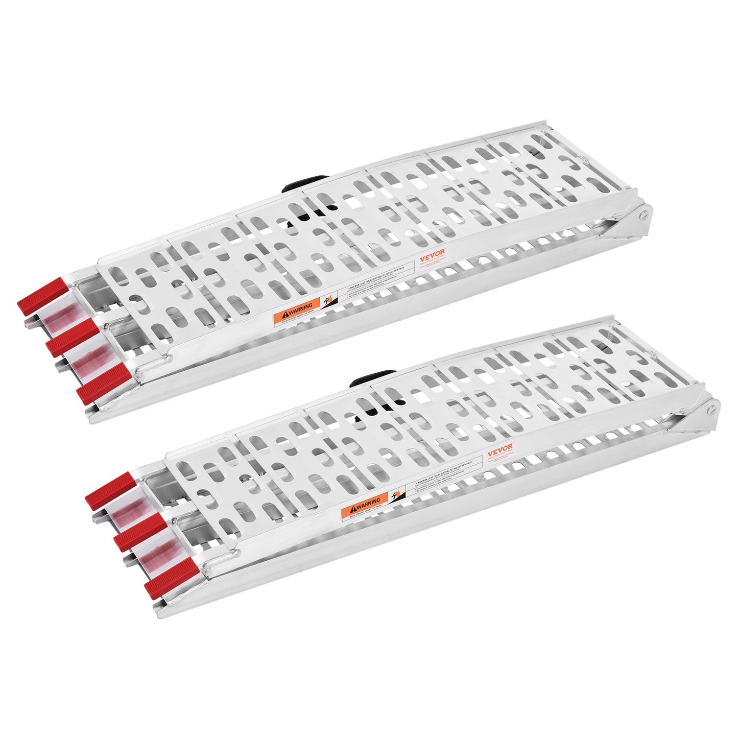 1500 lbs aluminiumramper 2st Kraftiga lastramper med handtag