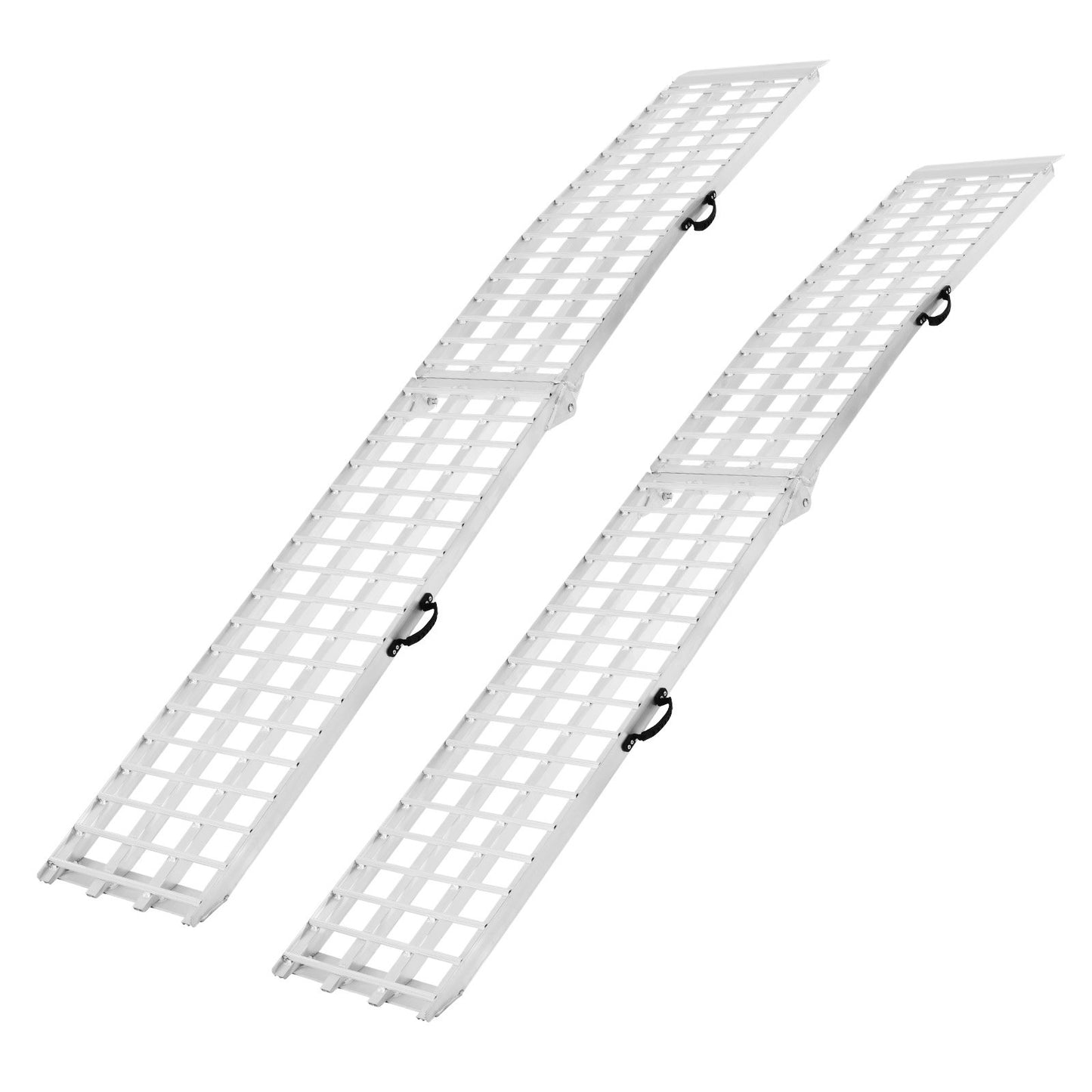 2000 lbs aluminiumramper 2st Kraftiga lastramper med handtag