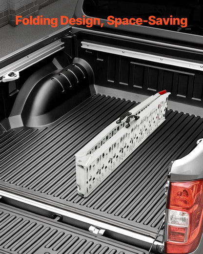 750 lbs aluminiumramper 1 st Kraftiga lastramper med handtag