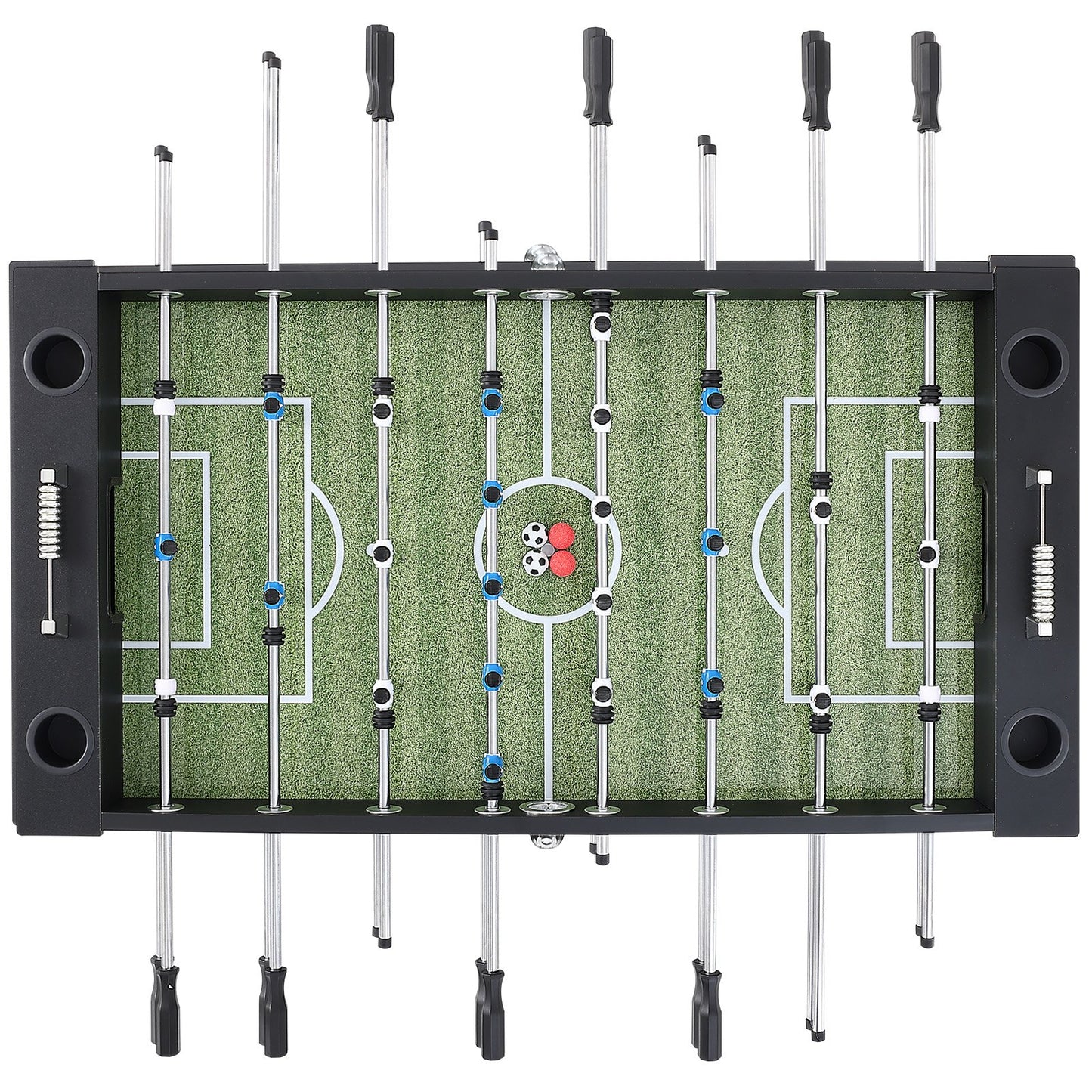 Fotbollsbord, 55 tums Fotbollsbord i standardstorlek, Full storlek Fotbollsbord inomhus för hem, familj och spelrum, Fotboll med Fotbollsbord, Inkluderar 4 bollar och 4 kopphållare