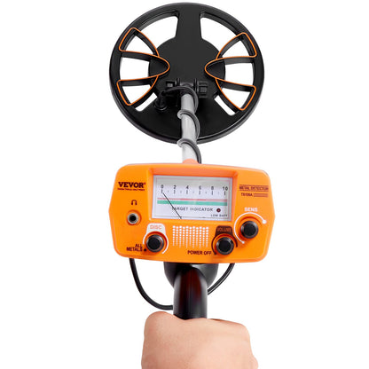 Metalldetektor för vuxna och barn, 8 tums vattentät sökspole med pekskärm med hög precision, justerbar 38''-49'' gulddetektor, lätt aluminiumstam för att upptäcka guldskatt