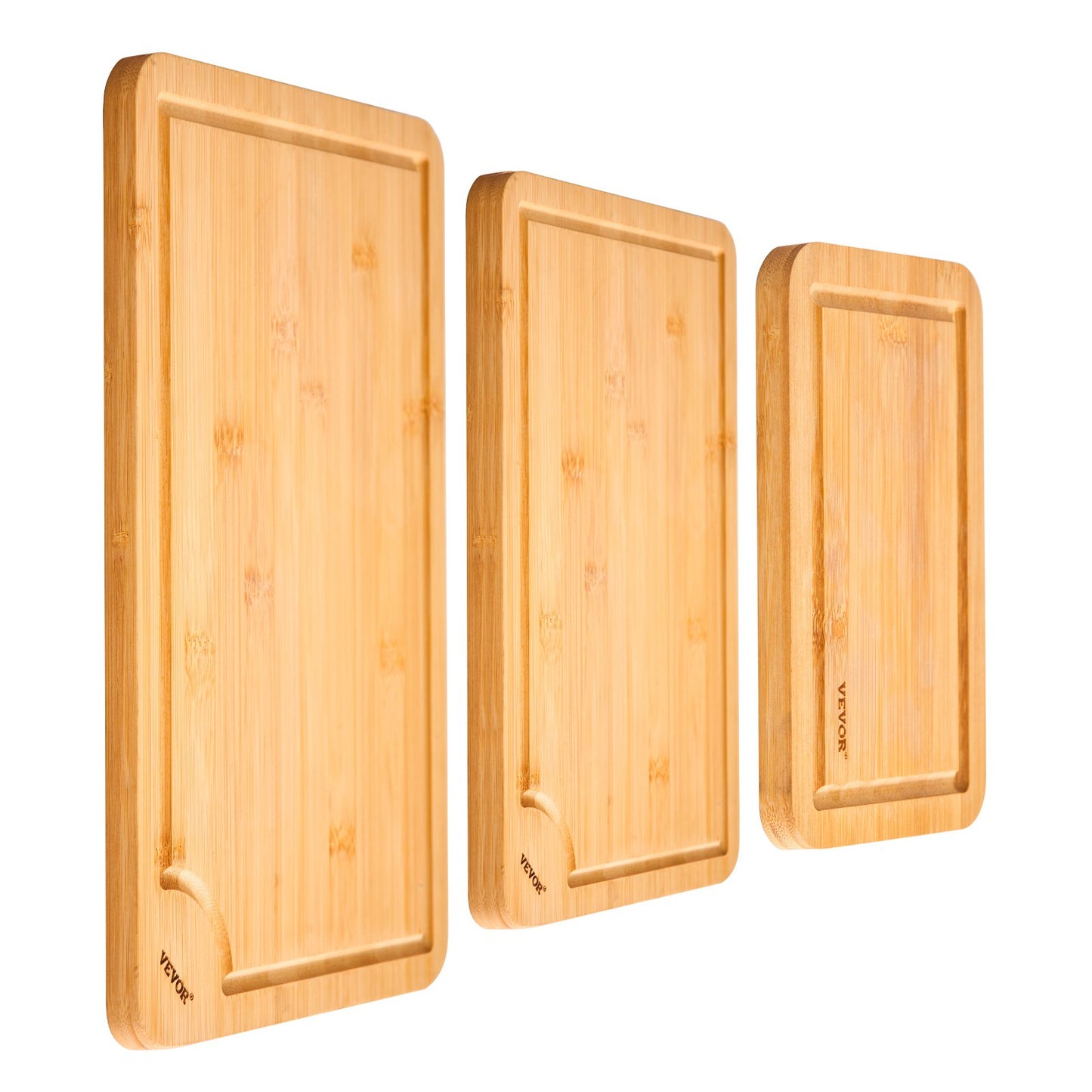 Bamboo Cutting Board Premium Versatile Cutting Board with Built-in Handle