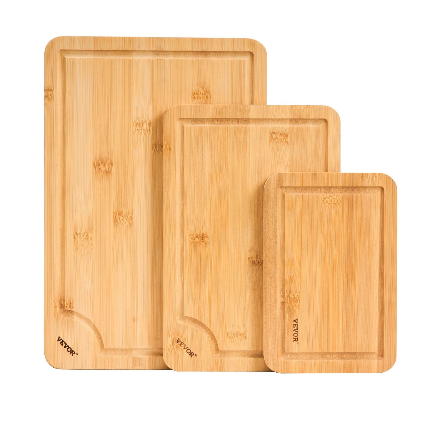 Bamboo Cutting Board Premium Versatile Cutting Board with Built-in Handle